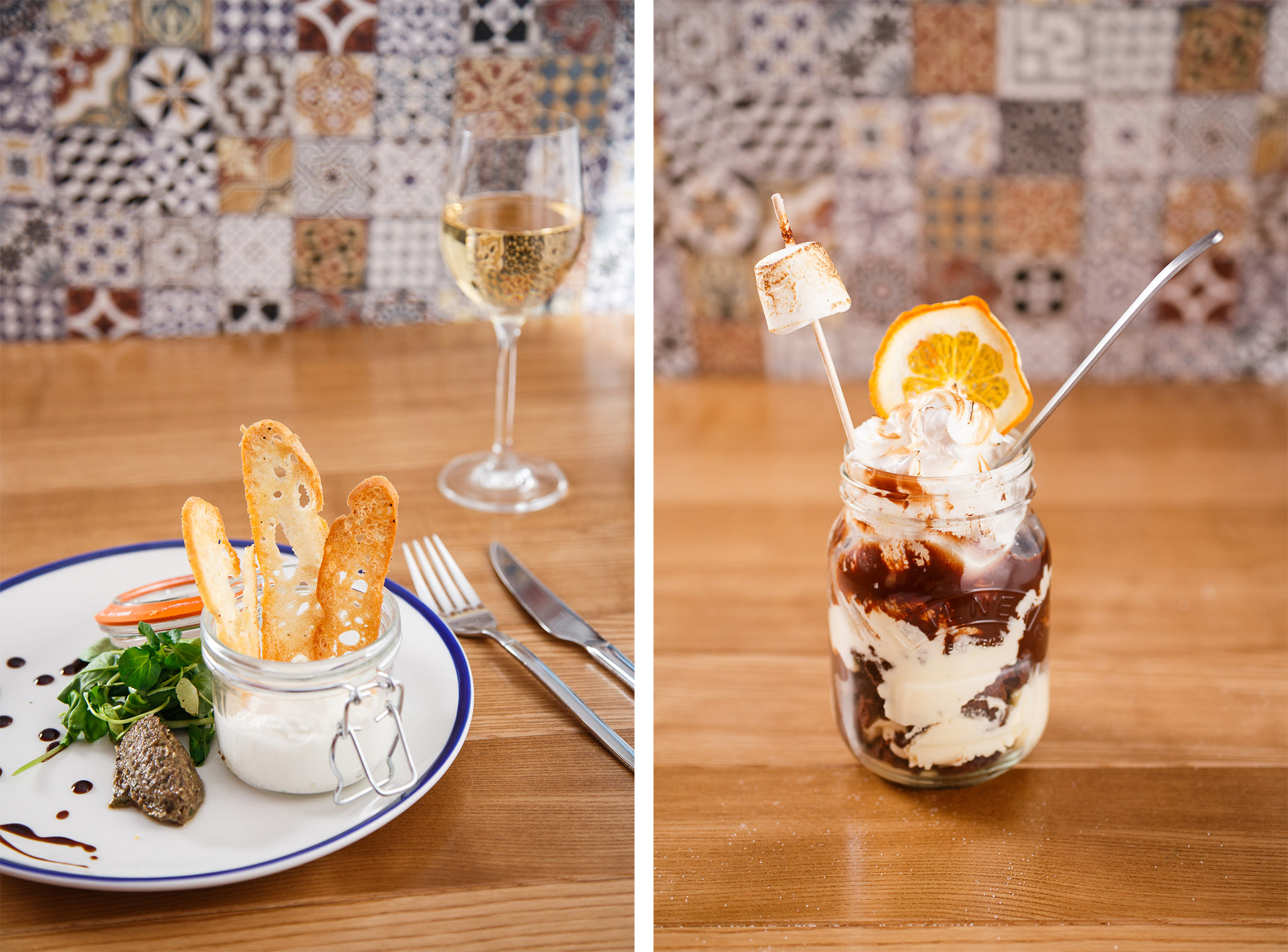 food and drink photography for Marmalade