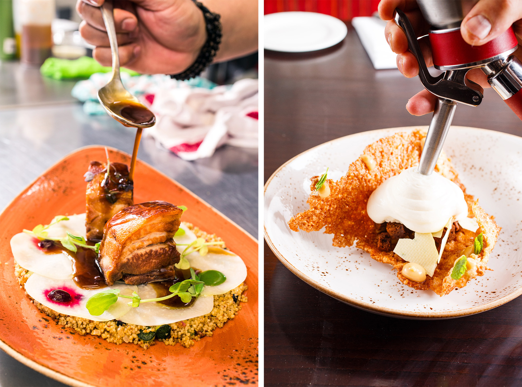 Food photography for The Epicurean Birmingham