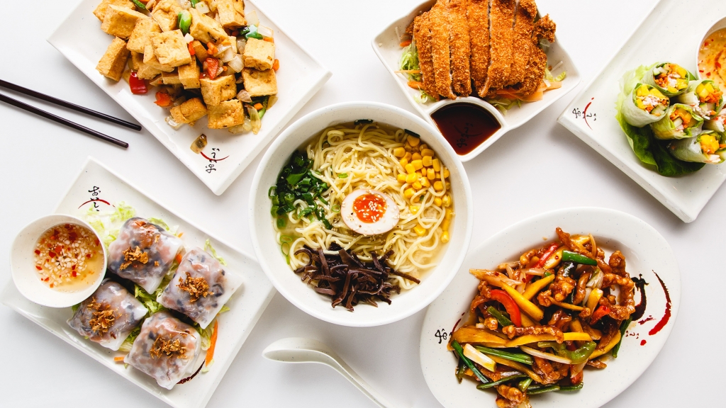 Asian food photography