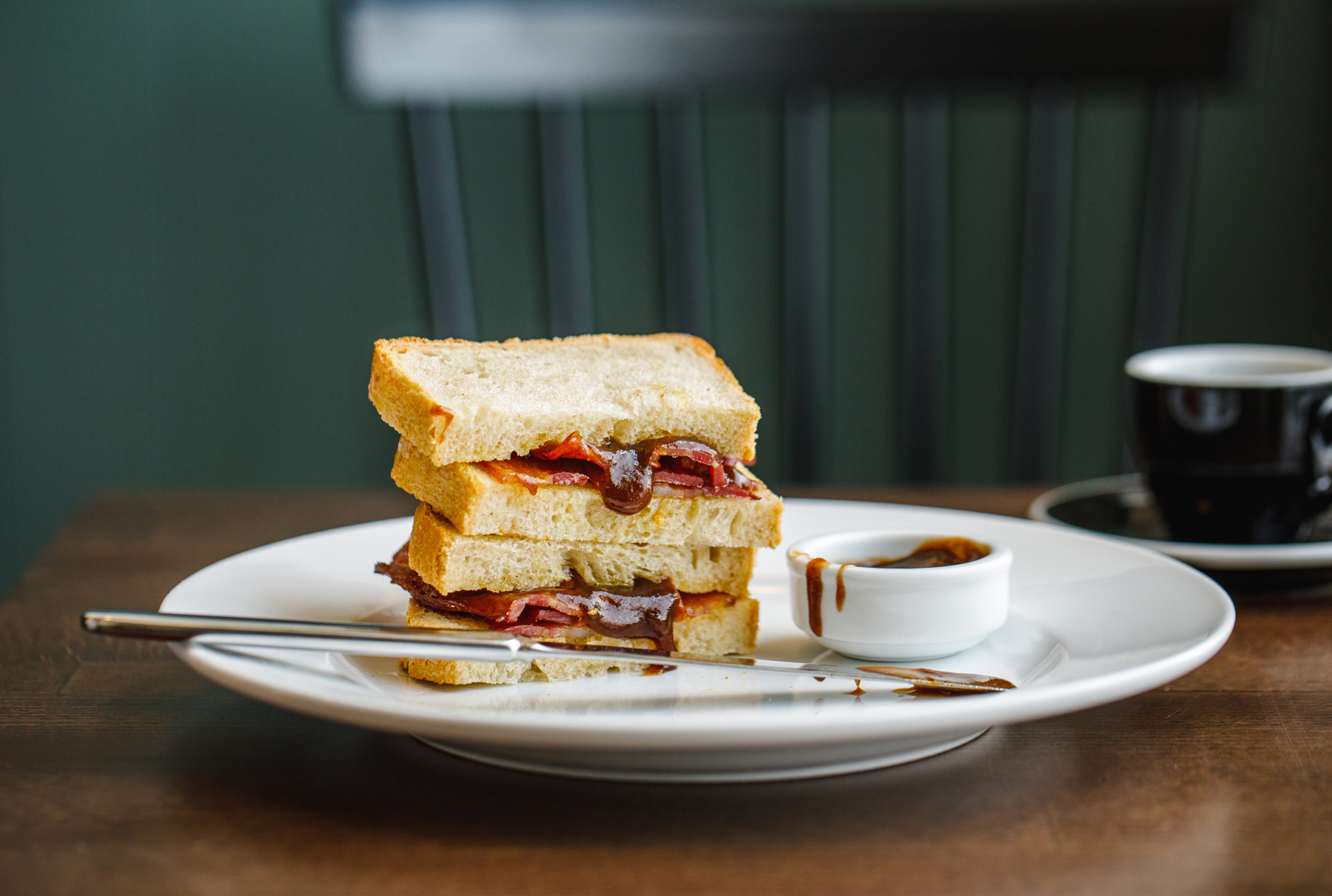 Restaurant Photography - bacon sandwich