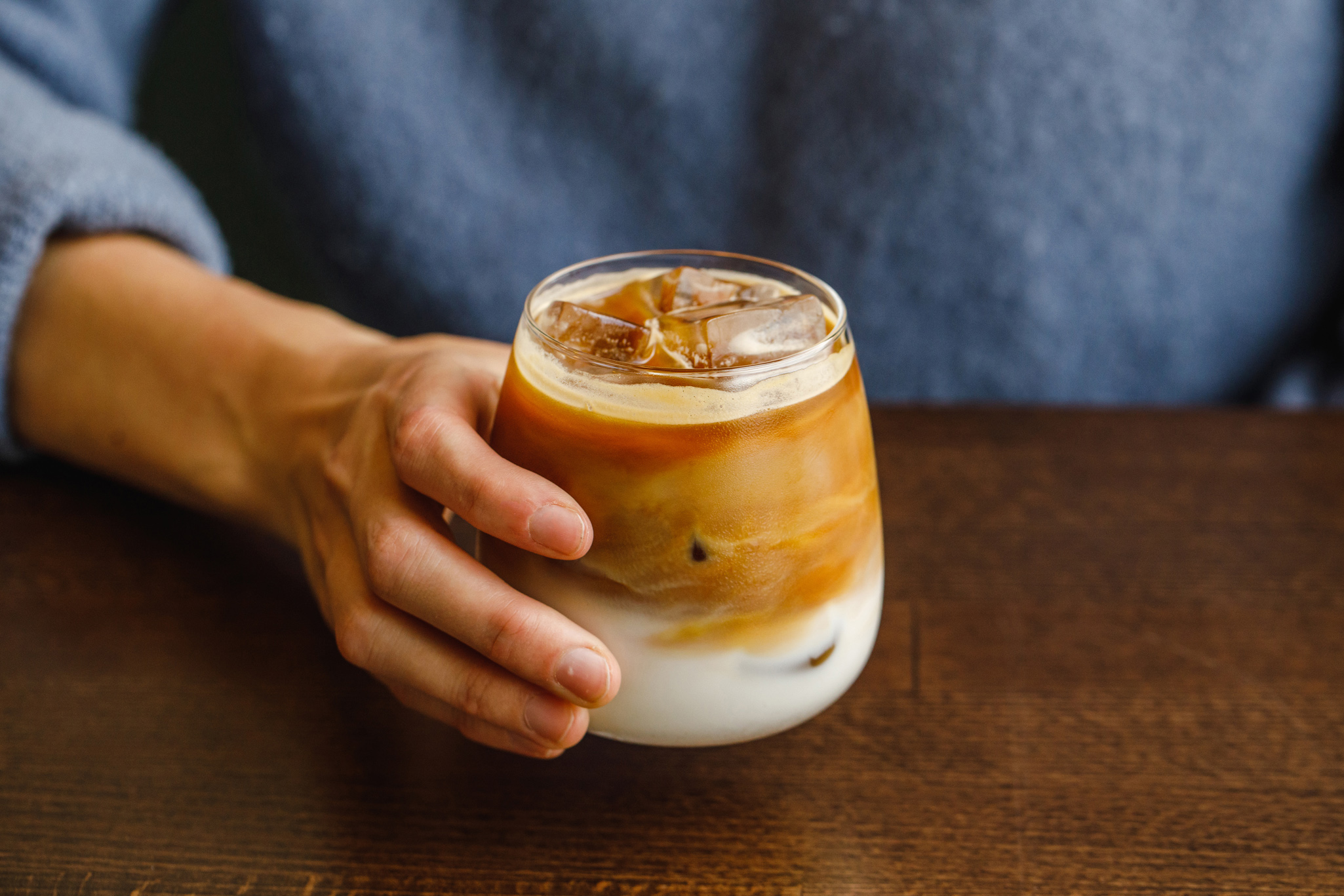 Restaurant Photography - drinks photography - iced coffee